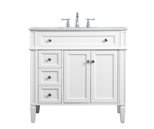 Plumbing Bath Chests/Vanities by Elegant Lighting ( 173 | VF12536WH Williams )  Plumbing Bath Chests/Vanities by Elegant Lighting ( 173 | VF12536WH Williams )