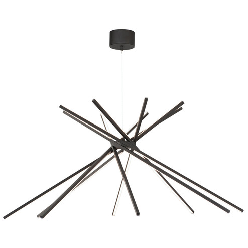 Large Chandeliers Starburst by ET2 ( 86 | E41446-BK Alumilux Aster ) 