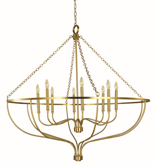 Large Chandeliers Candle by Framburg ( 8 | 5688 BR West Town ) 