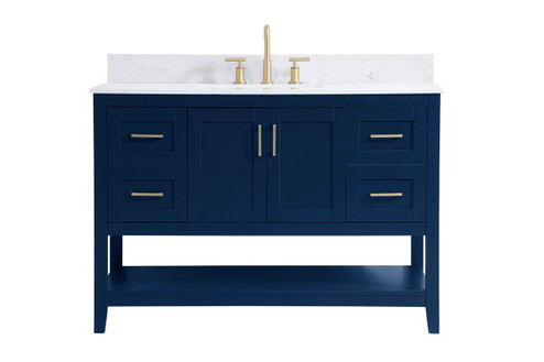 Plumbing Bath Chests/Vanities by Elegant Lighting ( 173 | VF16048BL-BS Aubrey ) 