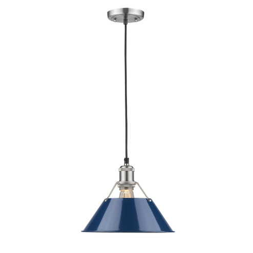 Pendants Metal Shade by Golden ( 62 | 3306-M PW-NVY Orwell ) 