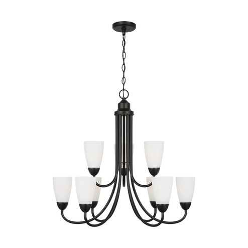 Mid. Chandeliers Glass Up by Generation Lighting ( 1 | 3120209-112 Seville ) 