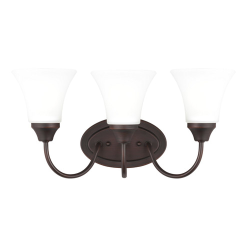 Bathroom Fixtures Three Lights by Generation Lighting ( 1 | 44807-710 Holman ) 