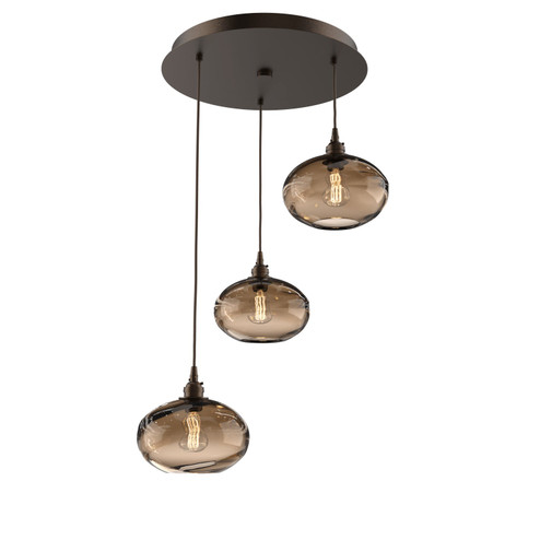 Pendants Multi-port/Cascade by Hammerton Studio ( 404 | CHB0036-03-FB-OB-C01-E2 Coppa ) 