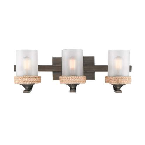 Bathroom Fixtures Three Lights by Golden ( 62 | 1048-BA3 GMT-CS Chatham ) 