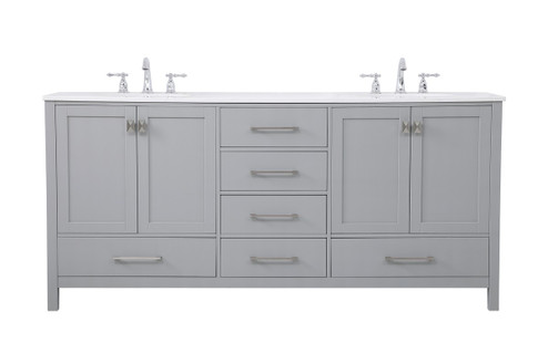 Plumbing Bath Chests/Vanities by Elegant Lighting ( 173 | VF18872DGR Irene ) 
