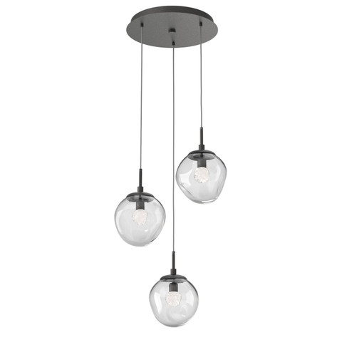 Mini Pendants 3 Light Cluster by Hammerton Studio ( 404 | CHB0066-03-GP-FC-C01-L1 Aster ) 