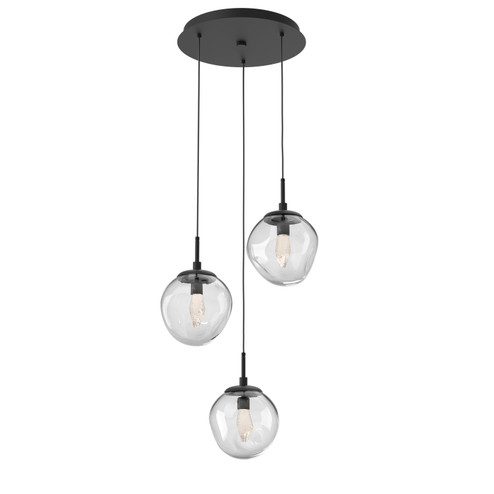 Mini Pendants 3 Light Cluster by Hammerton Studio ( 404 | CHB0066-03-MB-GC-C01-L3 Aster ) 