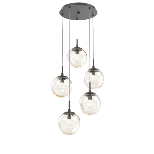 Pendants Multi-port/Cascade by Hammerton Studio ( 404 | CHB0066-05-GP-FA-C01-L1 Aster ) 