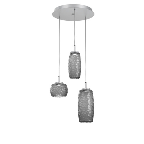 Mini Pendants 3 Light Cluster by Hammerton Studio ( 404 | CHB0091-03-CS-S-C01-L3 Vessel ) 