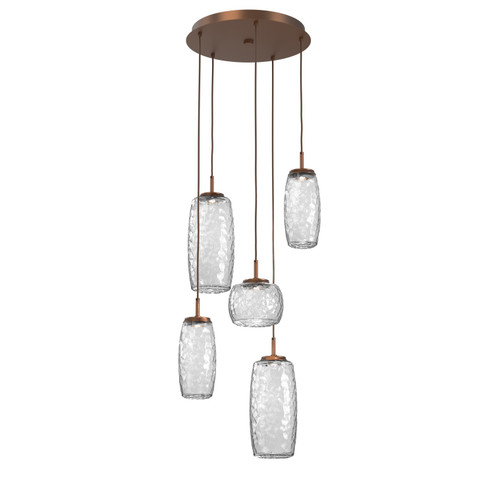 Pendants Multi-port/Cascade by Hammerton Studio ( 404 | CHB0091-05-BB-C-C01-L3 Vessel ) 