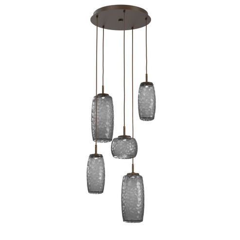 Pendants Multi-port/Cascade by Hammerton Studio ( 404 | CHB0091-05-FB-S-C01-L1 Vessel ) 