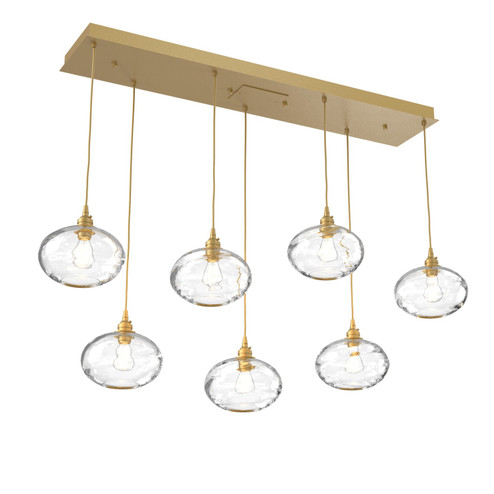 Linear/Island 4 Light + by Hammerton Studio ( 404 | PLB0036-07-GB-OC-C01-E2 Coppa ) 