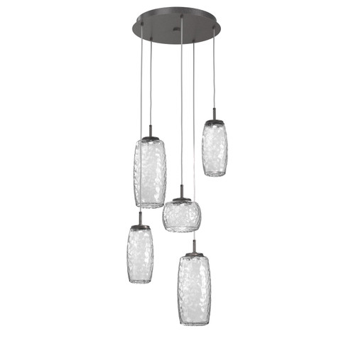 Pendants Multi-port/Cascade by Hammerton Studio ( 404 | CHB0091-05-GP-C-C01-L3 Vessel ) 
