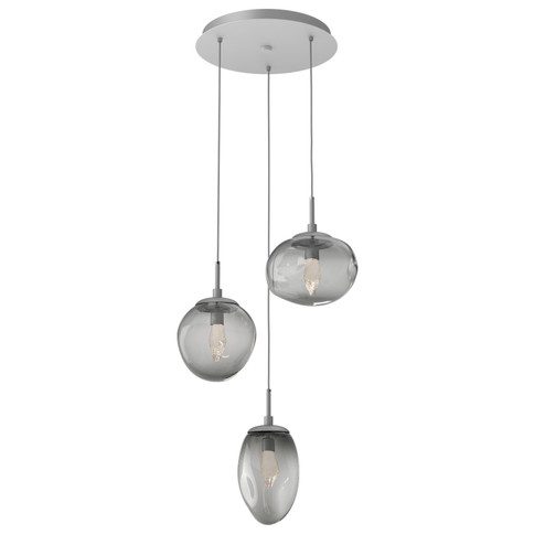 Mini Pendants 3 Light Cluster by Hammerton Studio ( 404 | CHB0069-03-CS-GS-C01-L3 Cosmos ) 