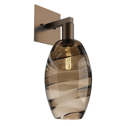 Sconces Single Glass by Hammerton Studio ( 404 | IDB0035-16-FB-OB-E2 Ellisse ) 