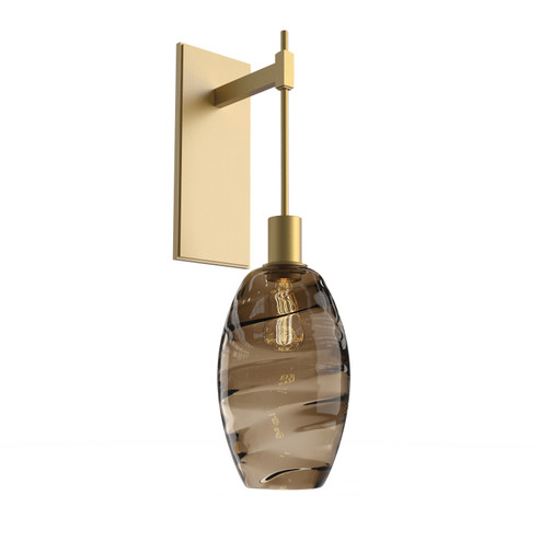 Sconces Single Glass by Hammerton Studio ( 404 | IDB0035-24-GB-OB-E2 Ellisse ) 