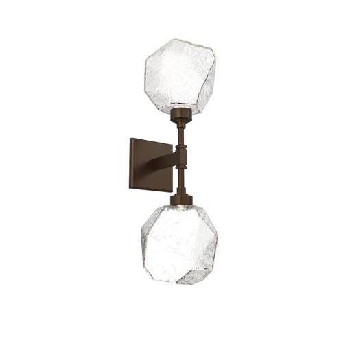 Sconces Double Glass by Hammerton Studio ( 404 | IDB0039-02-FB-C-L1 Gem ) 