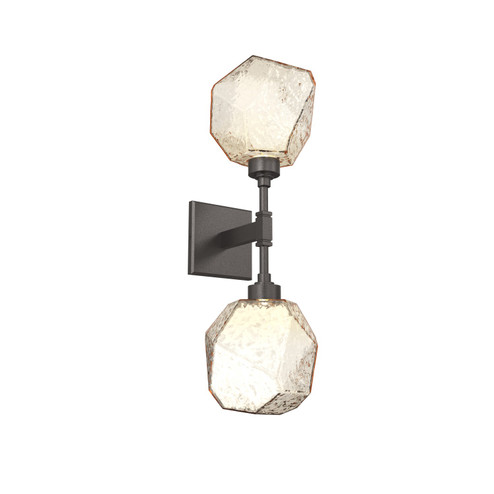 Sconces Double Glass by Hammerton Studio ( 404 | IDB0039-02-GP-A-L3 Gem ) 