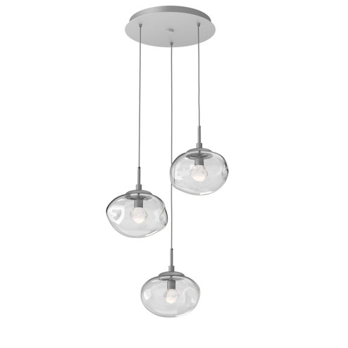 Mini Pendants 3 Light Cluster by Hammerton Studio ( 404 | CHB0068-03-CS-ZC-C01-L3 Nebula ) 