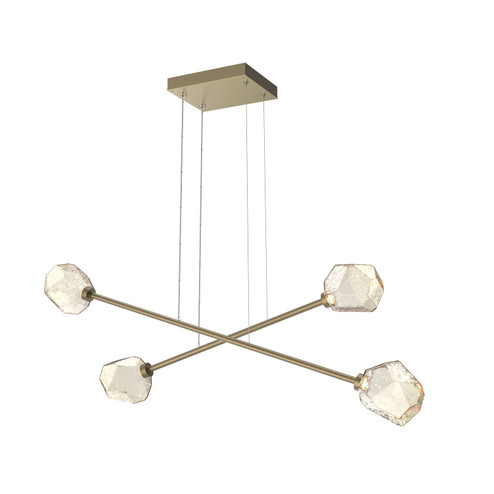 Linear/Island 2 Light Bar by Hammerton Studio ( 404 | PLB0039-M2-GB-A-CA1-L1 Gem ) 