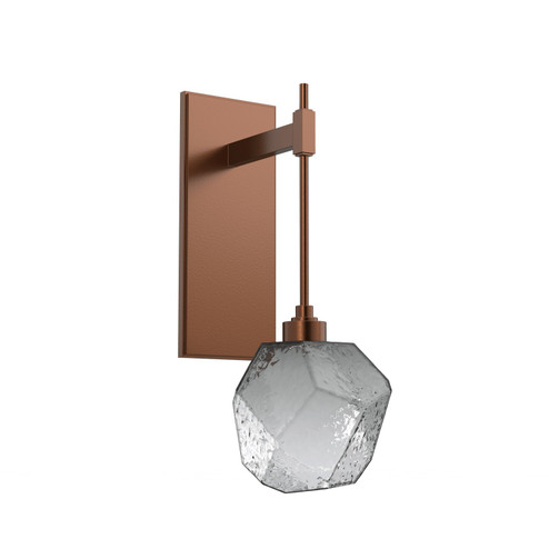 Sconces Single Glass by Hammerton Studio ( 404 | IDB0039-18-BB-S-L3 Gem ) 