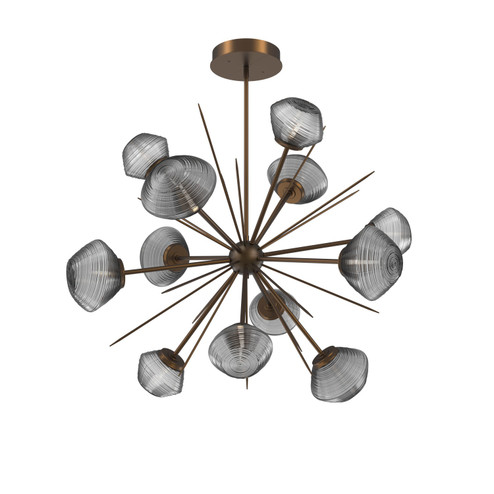 Mid. Chandeliers Starburst by Hammerton Studio ( 404 | CHB0089-0B-FB-S-001-L3 Mesa ) 