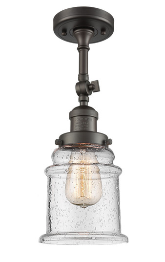 Semi-Flush Mts. Glass Down by Innovations ( 405 | 201F-OB-G184 Franklin Restoration ) 