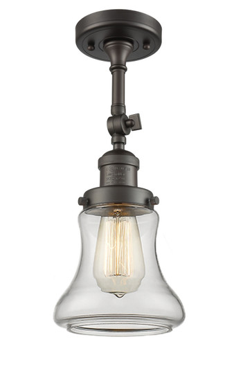 Semi-Flush Mts. Glass Down by Innovations ( 405 | 201F-OB-G192 Franklin Restoration ) 