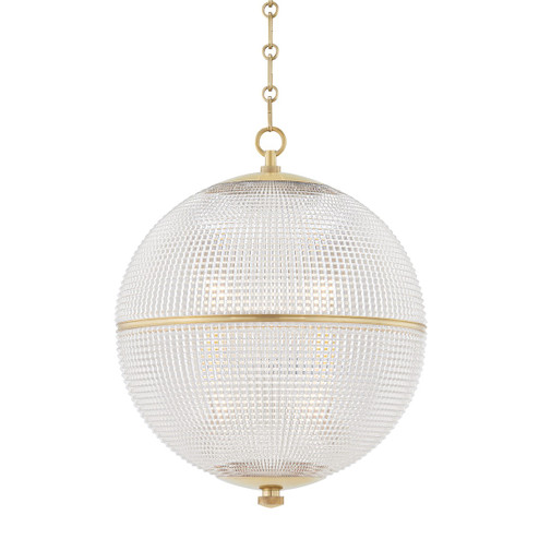 Pendants Sphere by Hudson Valley ( 70 | MDS801-AGB Sphere No. 3 ) 