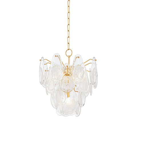 Mini Chandeliers Empire/Basket by Hudson Valley ( 70 | 8305-AGB Darcia ) 