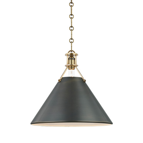 Pendants Metal Shade by Hudson Valley ( 70 | MDS952-ADB Metal No. 2 ) 