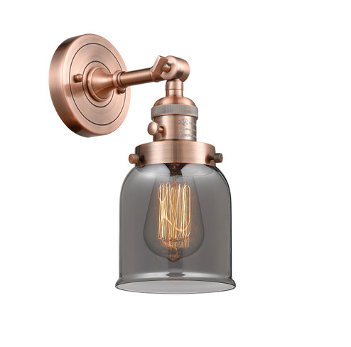 Sconces Single Glass by Innovations ( 405 | 203SW-AC-G53-LED Franklin Restoration ) 