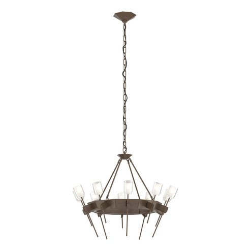 Mid. Chandeliers Glass Up by Hubbardton Forge ( 39 | 101525-SKT-05-YC0369 Echo )  Mid. Chandeliers Glass Up by Hubbardton Forge ( 39 | 101525-SKT-05-YC0369 Echo )