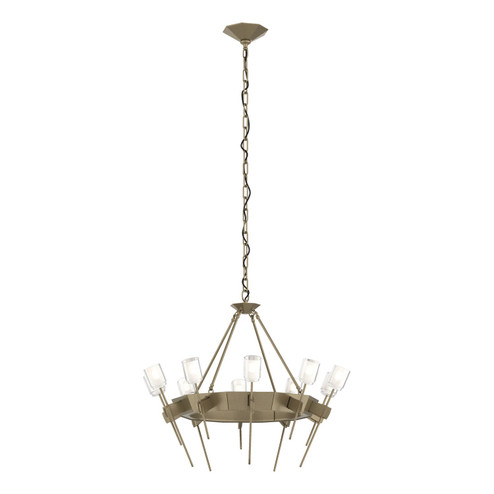 Mid. Chandeliers Glass Up by Hubbardton Forge ( 39 | 101525-SKT-84-YC0369 Echo )  Mid. Chandeliers Glass Up by Hubbardton Forge ( 39 | 101525-SKT-84-YC0369 Echo )