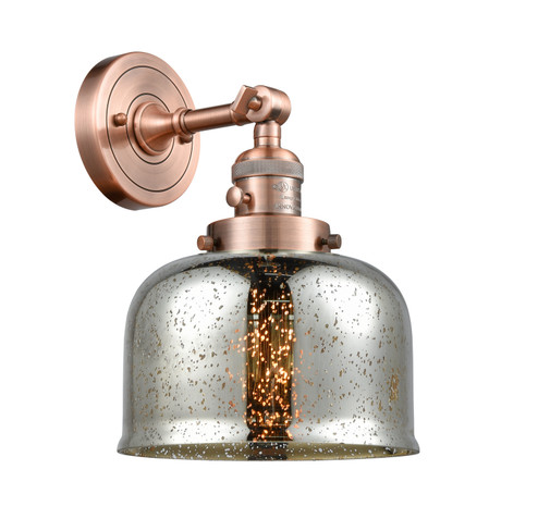 Sconces Single Glass by Innovations ( 405 | 203SW-AC-G78-LED Franklin Restoration ) 