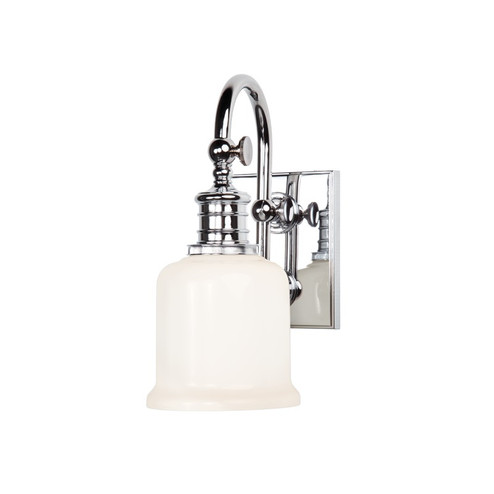 Sconces Single Glass by Hudson Valley ( 70 | 1971-PC Keswick ) 