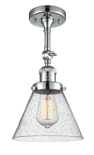 Semi-Flush Mts. Glass Down by Innovations ( 405 | 201F-PC-G44-LED Franklin Restoration ) 