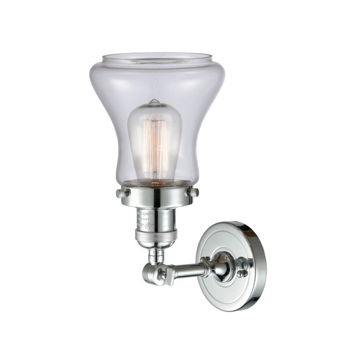 Sconces Single Glass by Innovations ( 405 | 203-PC-G192-LED Franklin Restoration ) 