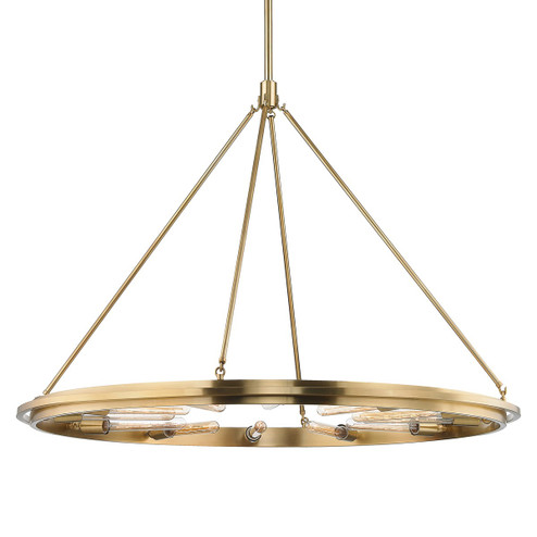 Large Chandeliers Ring/Halo by Hudson Valley ( 70 | 2745-AGB Chambers ) 