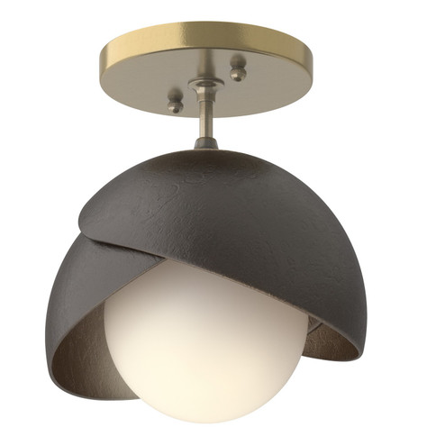 Semi-Flush Mts. Glass Down by Hubbardton Forge ( 39 | 121377-SKT-86-14-GG0711 Brooklyn ) 