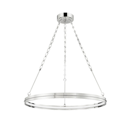 Mid. Chandeliers Ring/Halo by Hudson Valley ( 70 | 7128-PN Rosendale ) 