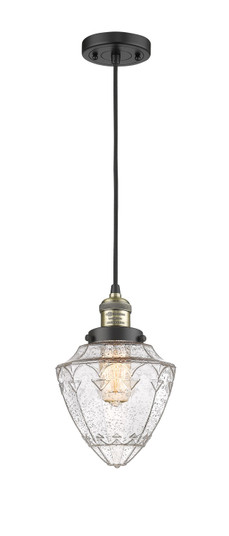 Mini Pendants Glass Down by Innovations ( 405 | 201C-BAB-G664-7-LED Franklin Restoration ) 