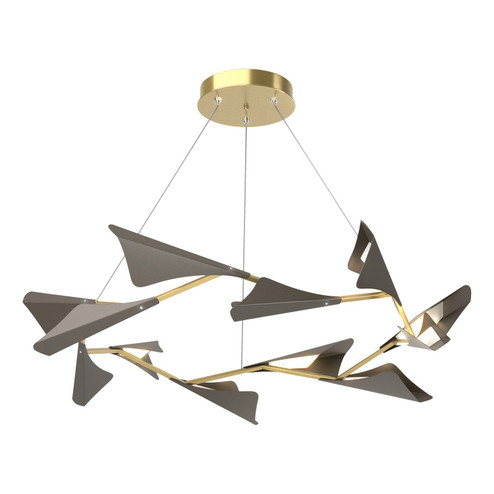 Large Chandeliers Ring/Halo by Hubbardton Forge ( 39 | 135008-LED-STND-86-07 Plume ) 