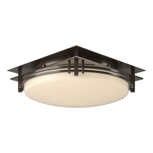 Flush Mounts Bowl Style by Hubbardton Forge ( 39 | 124394-SKT-05-GG0097 Banded ) 