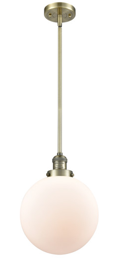 Pendants Sphere by Innovations ( 405 | 201S-AB-G201-10 Franklin Restoration ) 