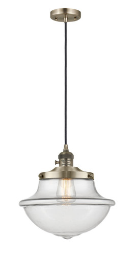 Mini Pendants Glass Down by Innovations ( 405 | 201CSW-AB-G542-LED Franklin Restoration ) 