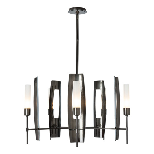 Mid. Chandeliers Glass Up by Hubbardton Forge ( 39 | 131081-SKT-MULT-89-FD0611 Passage ) 