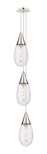 Mini Pendants 3 Light Cluster by Innovations ( 405 | 103-450-1P-PN-G450-6SCL Downtown Urban ) 