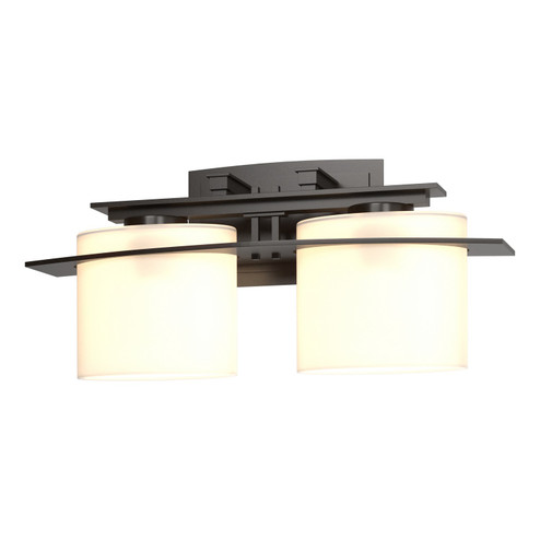 Bathroom Fixtures Two Lights by Hubbardton Forge ( 39 | 207522-SKT-14-GG0182 Ellipse )  Bathroom Fixtures Two Lights by Hubbardton Forge ( 39 | 207522-SKT-14-GG0182 Ellipse )
